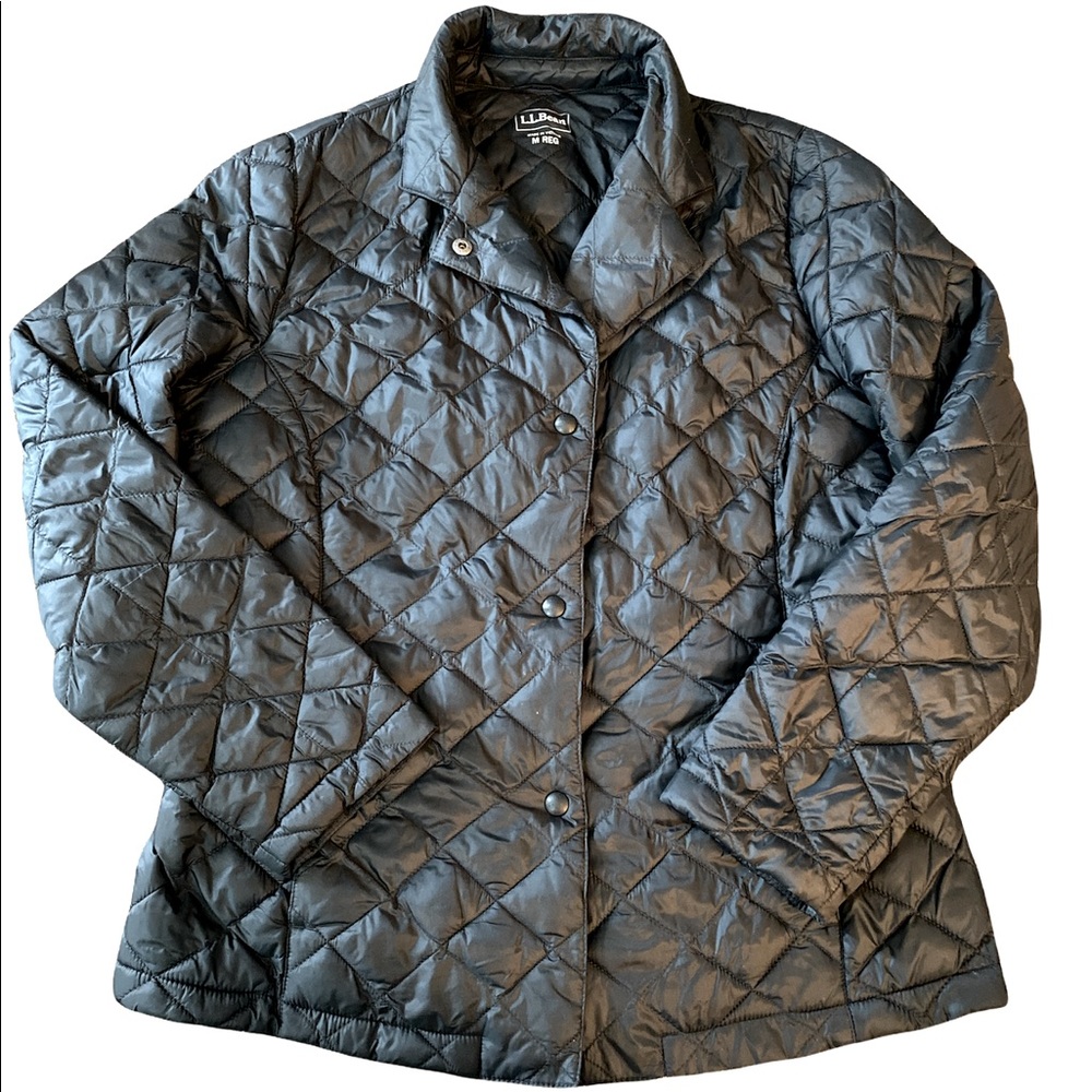 L.L.Bean Black Puffer Coat